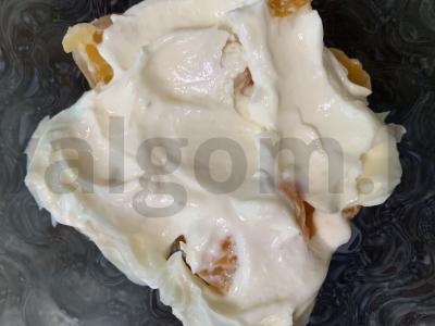 Mandarinų ir sausainių desertas su varškės kremu Žingsnis 6