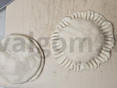 Traškūs pyragėliai su obuoliais Žingsnis 3