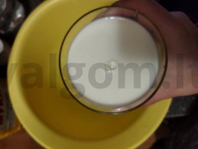 Blynai su obuoliais ir cinamonu Žingsnis 4