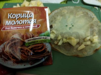 Blynai su obuoliais ir cinamonu Žingsnis 8