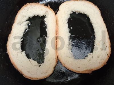 Skrebučiai su pievagrybiais ir sūriu Žingsnis 4