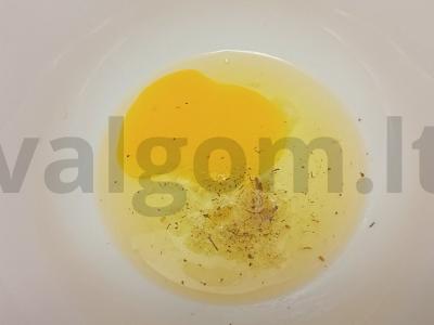 Skrebučiai su pievagrybiais ir sūriu Žingsnis 6