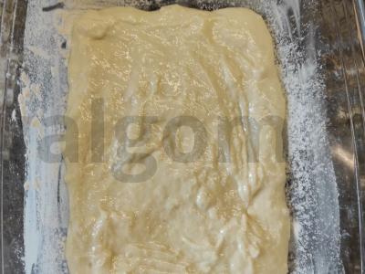 Žuvies pyragas iš skysto tešlos Žingsnis 2