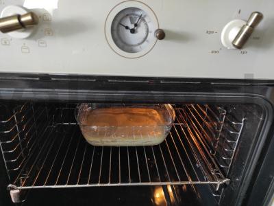 Žuvies pyragas iš skysto tešlos Žingsnis 4