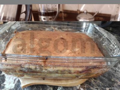 Žuvies pyragas iš skysto tešlos pagrindine nuotrauka