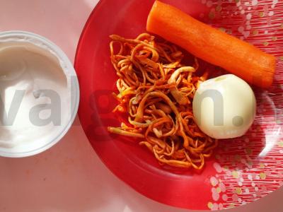 Kordicepso grybų kremas Žingsnis 1