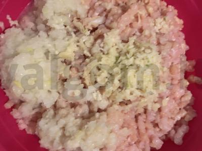 Namų vištienos faršas su baltu svogūnu Žingsnis 4