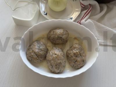 Kepti kotletai su grybų padažu Žingsnis 5