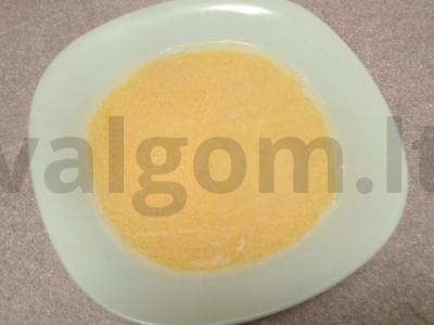 Pusryčiai su kuskusu, grybais ir žaliąja pupelių ankštimi Žingsnis 2