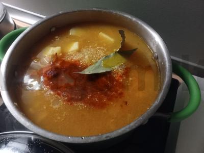 Žirnių sriuba su rūkyta mėsa pietums Žingsnis 7