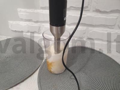 Varškės kremas su jogurtu „Šaltas rytas“ Žingsnis 4