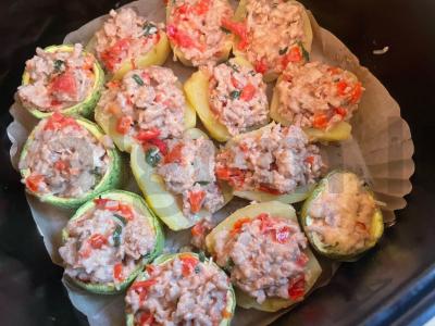 Daržovių krepšeliai su faršu Žingsnis 5