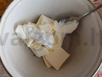 Sausainiai „Smėlio eglutės“ Žingsnis 2