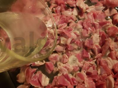 Vištienos skrandžių padažas Žingsnis 2