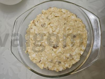 Varškės apkepas su sėklomis Žingsnis 3