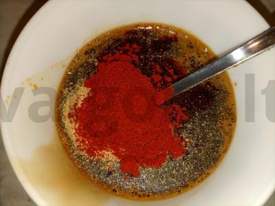 Kepinta kiaulienos kulšis su prieskoniais Žingsnis 6