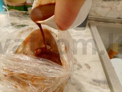 Kepinta kiaulienos kulšis su prieskoniais Žingsnis 8