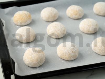 Citrininiai sausainiai su įtrūkimais Žingsnis 5