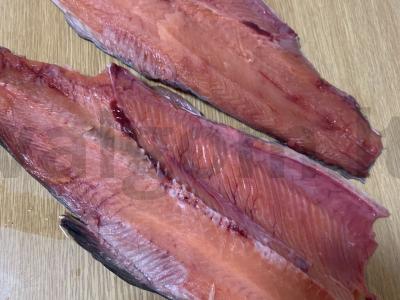 Mažai sūdyta lašiša sumuštiniams Žingsnis 2