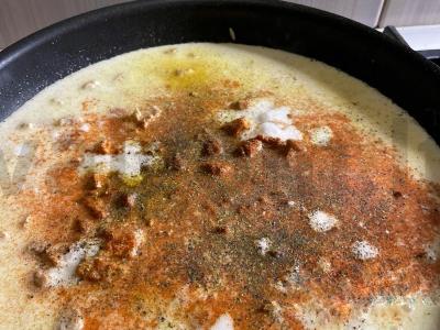 Orzo makaronai su vištiena grietinėlės padaže Žingsnis 7