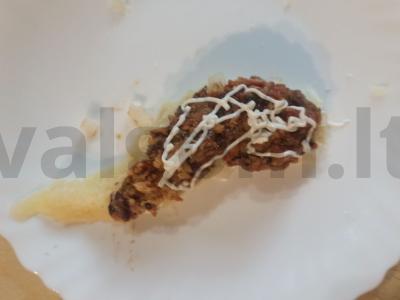 Salotas „Žuvelė“ Žingsnis 2