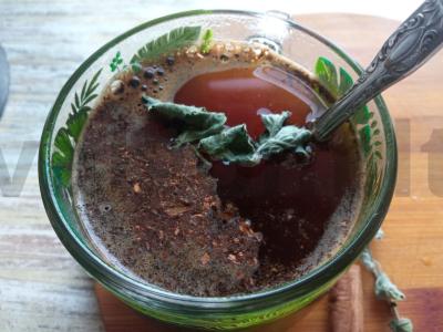 Kava su citrina, cinamonu ir mėta „Tikras rytas“ Žingsnis 3