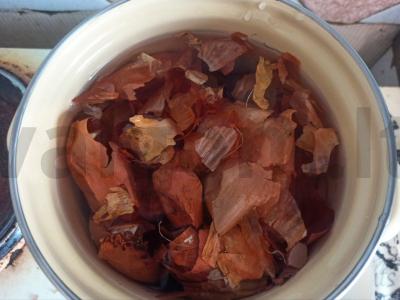 Velykiniai kiaušiniai „Raudona aušra“ Žingsnis 1