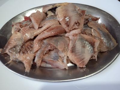 Silkės užkandis „Šventinis“ Žingsnis 1