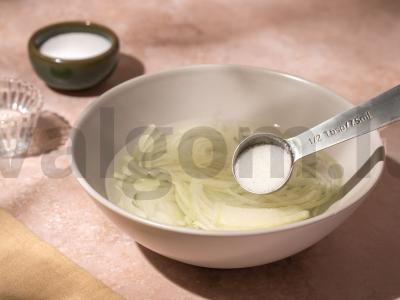 Kaimiškas salotas su voveraitėmis Žingsnis 2