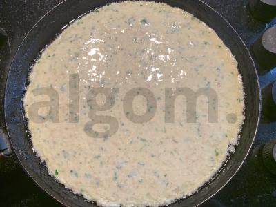 Avižų blynas su varške ir špinatais Žingsnis 5