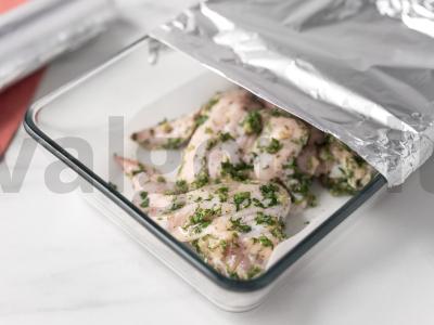 Vištienos sparneliai marinate Žingsnis 4