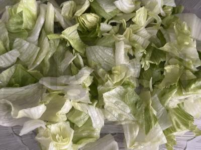 Salotos su vištienos kepenėlėmis ir brynza Žingsnis 3