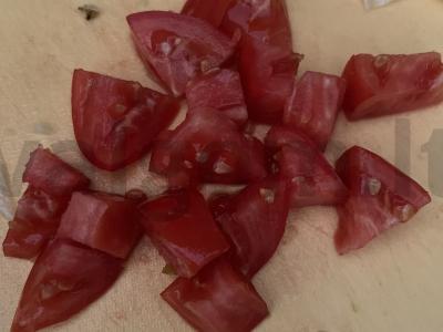 Salotos su vištienos kepenėlėmis ir brynza Žingsnis 5