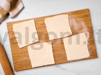 Keptos kriaušės tešloje Žingsnis 6