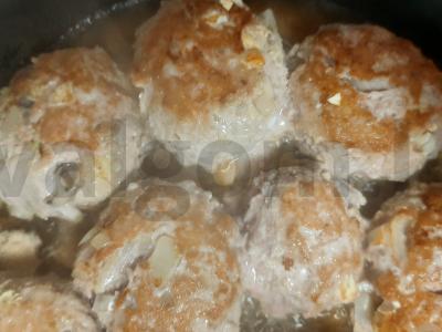 Kiaulienos kotletai su grybais Žingsnis 5