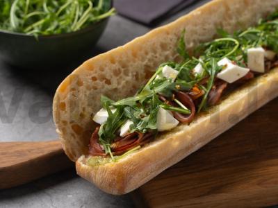 Itališkas sumuštinis bagetėje Žingsnis 6