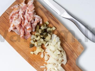 Kiaulienos ritinėliai su įdaru Žingsnis 2