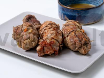 Kiaulienos ritinėliai su įdaru Žingsnis 11