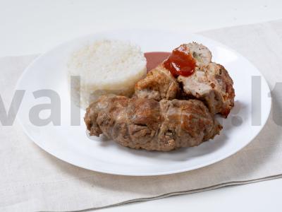 Kiaulienos ritinėliai su įdaru pagrindine nuotrauka