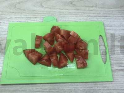 Paprastas salotas su uzbekų duona Žingsnis 1