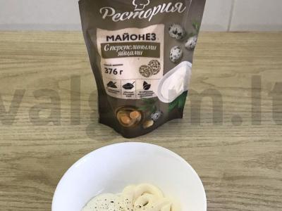 Paprastas salotas su uzbekų duona Žingsnis 4