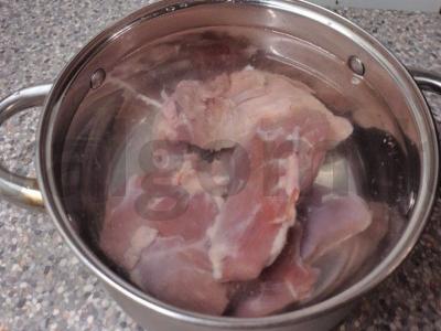 Sultinys su kalakutiena Žingsnis 2