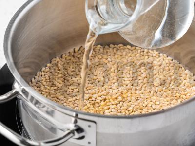 Šonkauliukai su perliniu miežiu Žingsnis 1