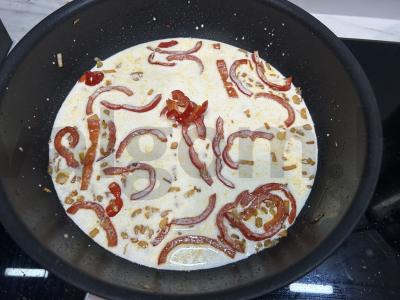 Kalakutų steikai grietinėlės padaže Žingsnis 6