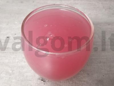 Vyšnių kisielius „Naminis“ pagrindine nuotrauka