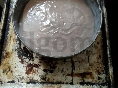 Greitas pyragas su uogiene arbatai Žingsnis 4