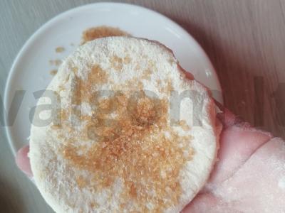 Sausainiai „Trikampiai“ su cukrumi Žingsnis 6