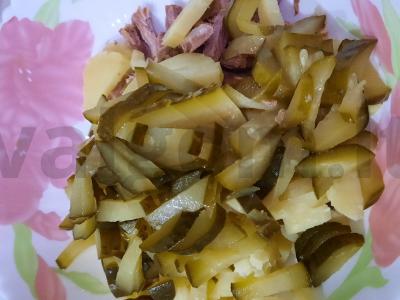 Salotos su virta jautiena „Žieminis“ Žingsnis 4