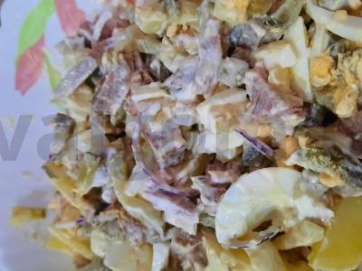 Salotos su virta jautiena „Žieminis“ Žingsnis 6