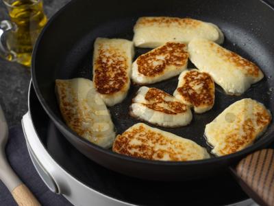 Moliūgų užkandis su halumi Žingsnis 4